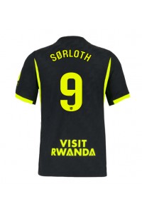 Atletico Madrid Alexander Sorloth #9 Jalkapallovaatteet Vieraspaita 2026-27 Lyhythihainen